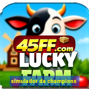 simulador da champions